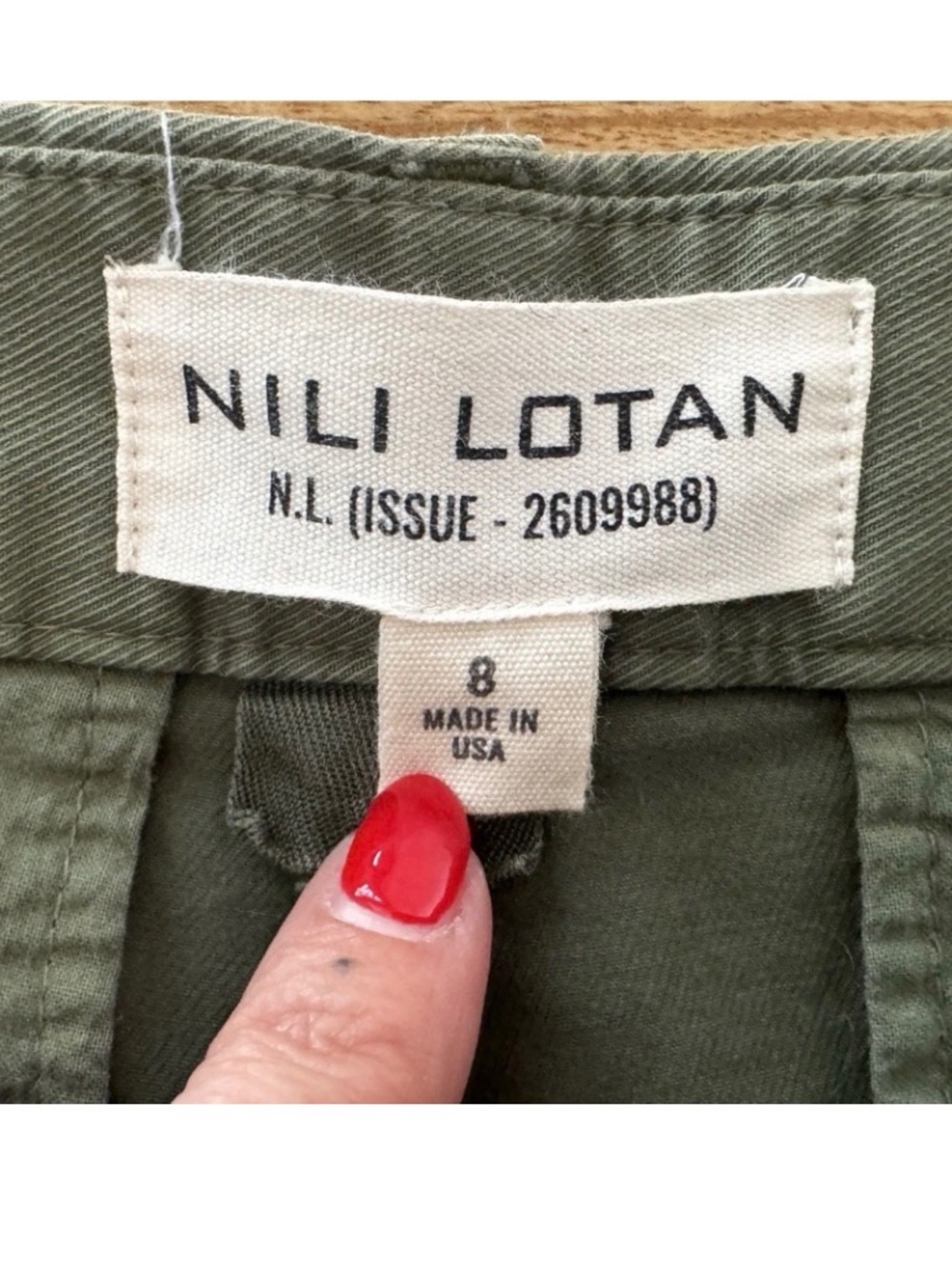 Nili Lotan pleated cotton pants - Picture 5 of 5